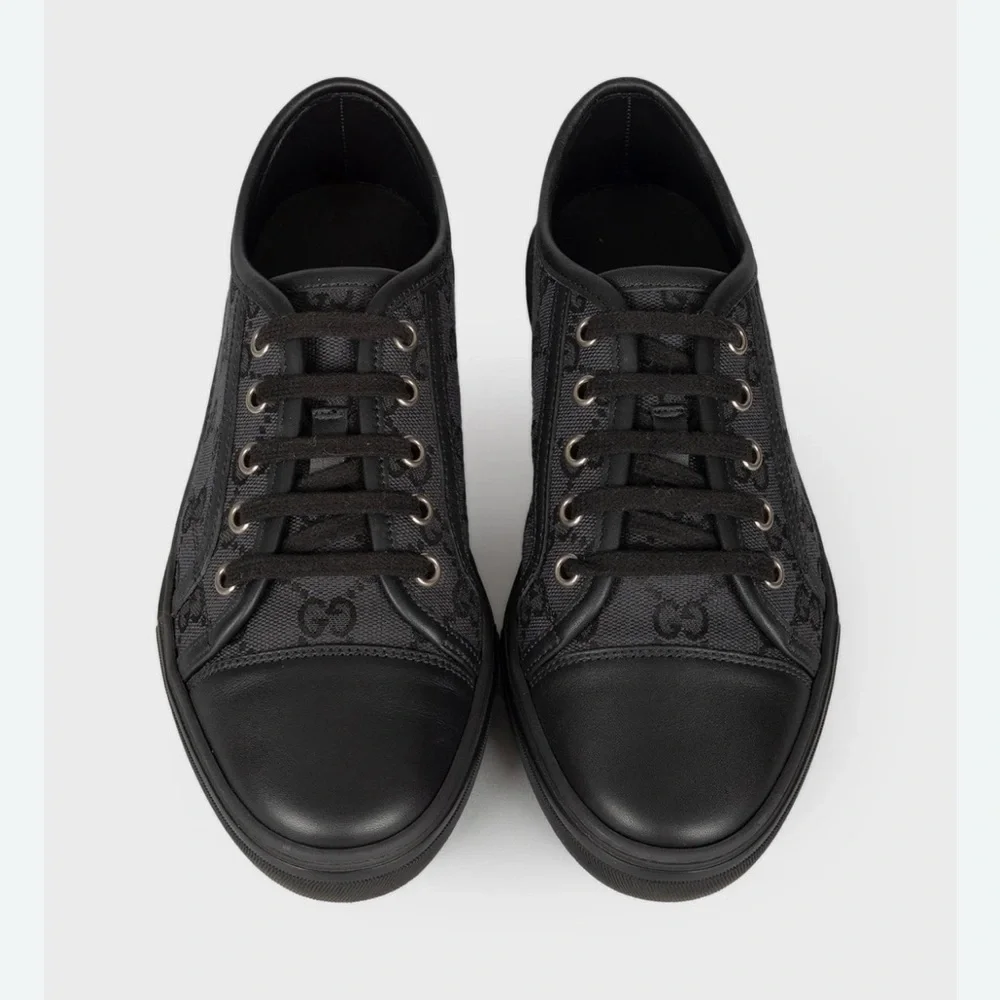 Gucci Black Sneakers Minimalist Design